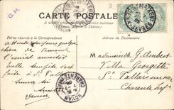 Saint Interior Maixent CPA of the abbey church