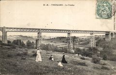 Thouars CPA the viaduct