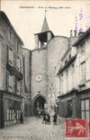Parthenay CPA Gate of the clock