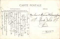 Parthenay CPA Gate of the clock