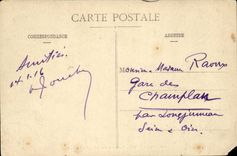 Saint Maixent CPA Ansicht der Kriegsakademie