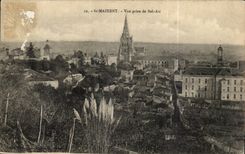 Saint Maixent CPA Seen from of Beautiful air