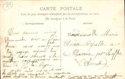 Heilige Mothe Hebay CPA rosieres abgehend von der Kirche TOP (Musikmusiker trommeln Trompete)