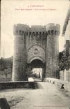 Parthenay CPA Gate Saint Jacques Seen of Entering