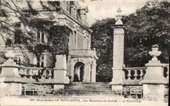 Germander CPA close Mazieres in Gatine the peristyle