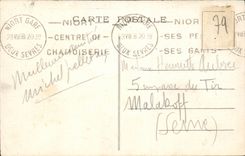 Niort CPA Keep of the castle of the counts de Poitiers