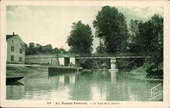 The Marsh poitevin CPA the bridge of Garette