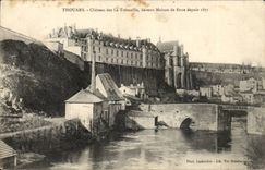 Thouars CPA Castle as of Tremoille become house of correction since 1871