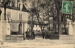 Saint Maixent CPA Military academy of infantry Carries from exit