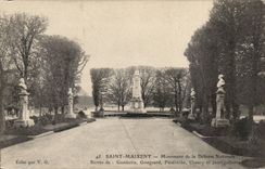 Saint Maixent CPA Monument of national defense