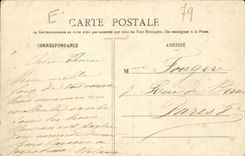 Saint Maixent CPA Denkmal der Nationalverteidigung