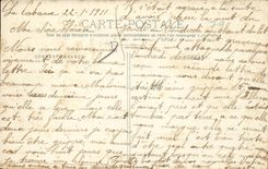 Saint Maixent CPA Kriegsakademie unter Holz