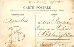 Saint Maixent CPA Gatter Schleppnetz-Netz