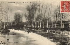 Surroundings of Saint Maixent CPA Outfall and mill of the place