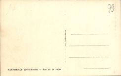 Parthenay CPA Street of July 14th