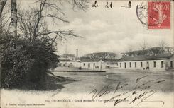 Saint Maixent CPA Military academy Seen towards the DEnfert door