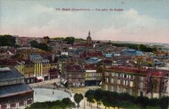 Niort CPA Seen from of the keep