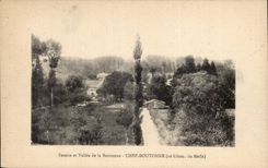 CPA Source and valley of Boutonne Chief Button 16 km of Miss