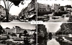 Niort MODERN CARD Street Victor Hugo Poste Keep Separates Niort