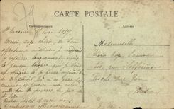 Interior Loublande CPA of the church