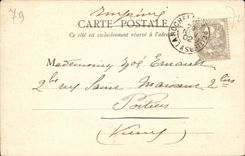 Mothe Saint Heraye CPA the house of Rosieres