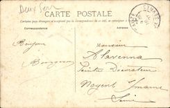 Mauze CPA the castle G Joussein