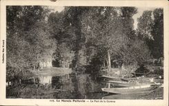 CPA the Marsh poitevin the port of Garette