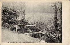 Loublande CPA the bridge of Rinfillieres