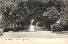 Niort CPA Allee low of the park