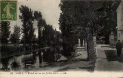 Niort CPA Entrance of bottom to the park