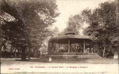 Toulouse CPA le grand rond Le kiosque a musique