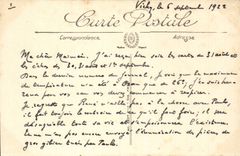 Ansicht Clermont-ferrandCPA und Platte von Gergovie