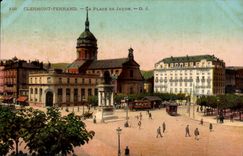 Clermont-ferrand CPA der Ort von Jaude