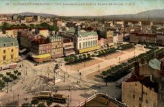 Panoramische Ansicht Clermont-ferrandCPA des Ortes von Jaude