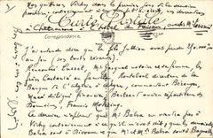 Panoramische Ansicht Clermont-ferrandCPA des Ortes von Jaude