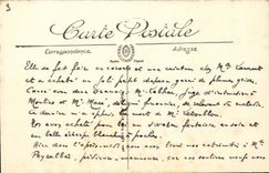 Statue Clermont-ferrandCPA von Blaise Pascal