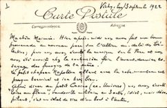 Auvergne - Ruins of the Temple Dr Mercure at the Top of Puy de Dome - CPA