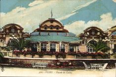 Vichy - Frontage of the Casino - CPA