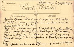 Thiers - Seen from of the Seychalles Bridge - CPA