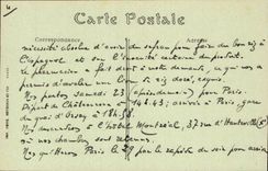 Thiers - Place of Piroux - costumes - woman built in 1423 - CPA