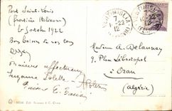 Panorama Italien-Ospedaletti CPA hat ponente