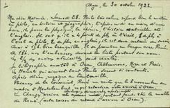 Algiers CPA die Strasse Michelet gesehen von der neuen Post