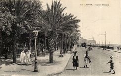 Algiers CPA Bresson Public garden