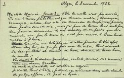 Brunnen Algiers-CPA der Waschungen Strasse der Marine