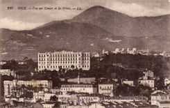 Nice CPA Seen on Cimiez and hotels