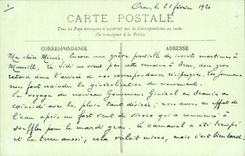 Paris CPA Eiffel Tower (barge)