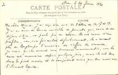 Paris CPA Notre Dame and the bridge