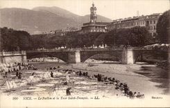 Nice CPA the spangle and Al Turn Saint François (washerwomen)