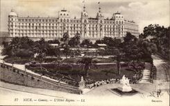 Nice CPA Cimiez the Regina hotel