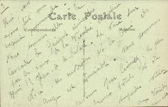 Saint Jean Cape Ferrat CPA peninsula of Saint Old people's home seen from of the course ferrat